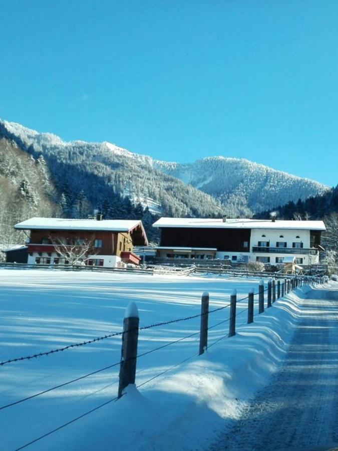 Apartamento Berghof Moar Unterwössen Exterior foto